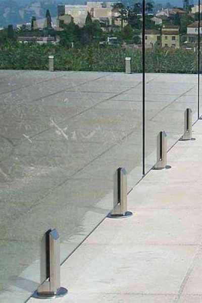 نرده شیشه ای اسپیگات (روکار)