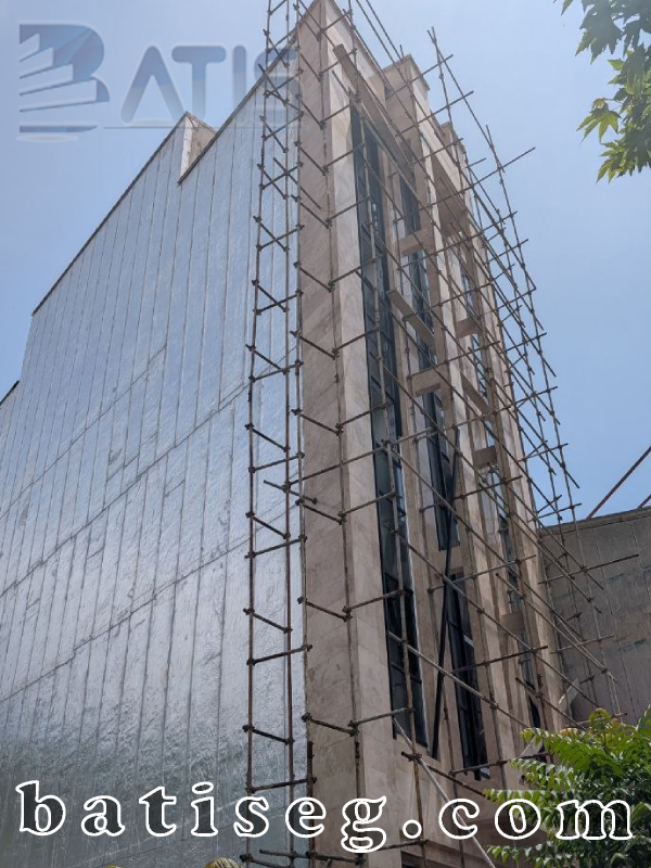 اجرای نمای کرتین وال