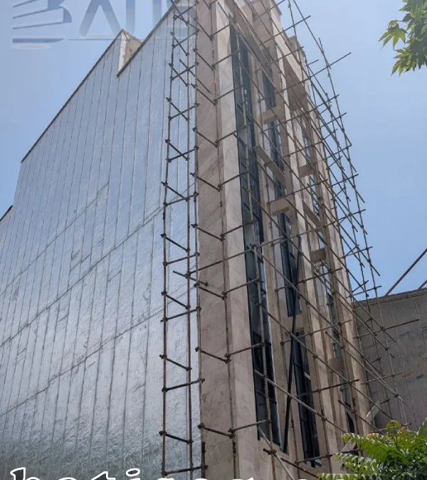 اجرای نمای کرتین وال