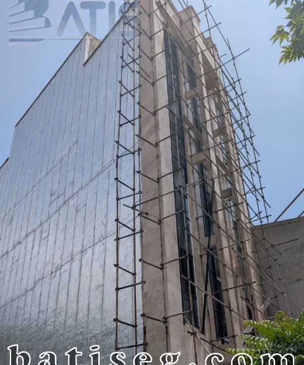 اجرای نمای کرتین وال
