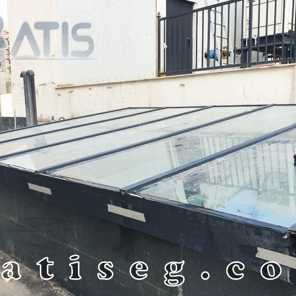 اجرای سقف اسکای لایت (1)