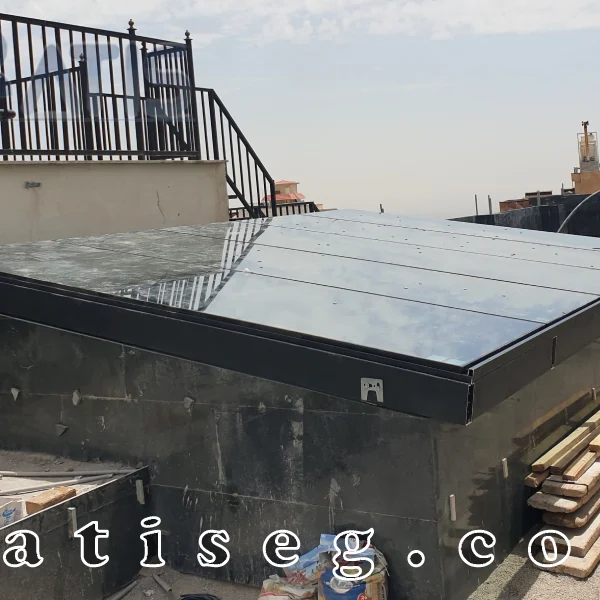 اجرای سقف اسکای لایت (2)