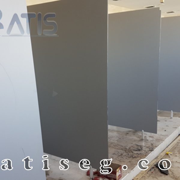 اجرای نمای داخلی اچ پی ال در کارخنه دبش توسط اسکان گستر باتیس