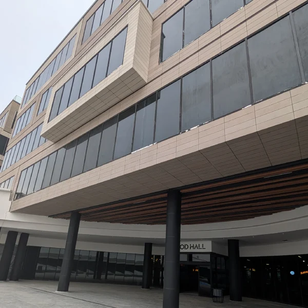 نمای کرتین وال به روش مدرن پروژه فدک مال (3)